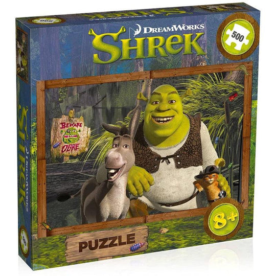 Shrek 500 Piece Jigsaw Puzzle Game