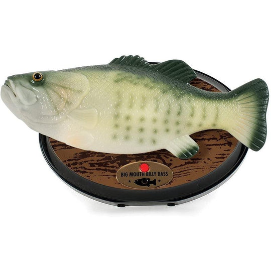 Singing Sensation Billy Bass- Sings I Will Survive, 28 cm Long Colour Green
