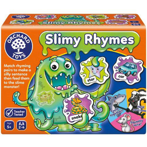 Slimy Rhymes Word & Picture Rhyming Family Game