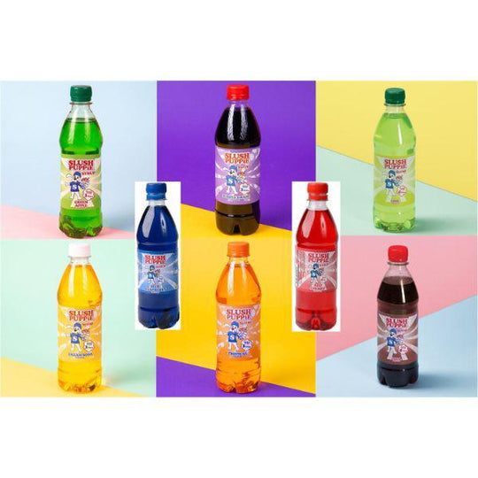 Slush Puppie Official Slushie Syrup Flavours 500ml Bottles