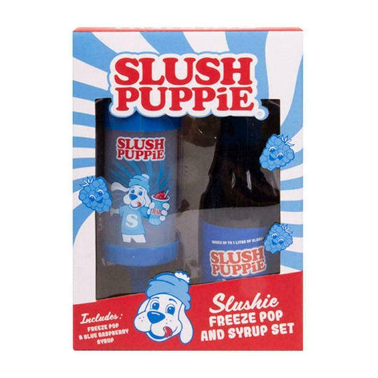 Slushie Freeze Pop & Syrup Set - Make Your Own Slush Puppy Ice Lollies Official