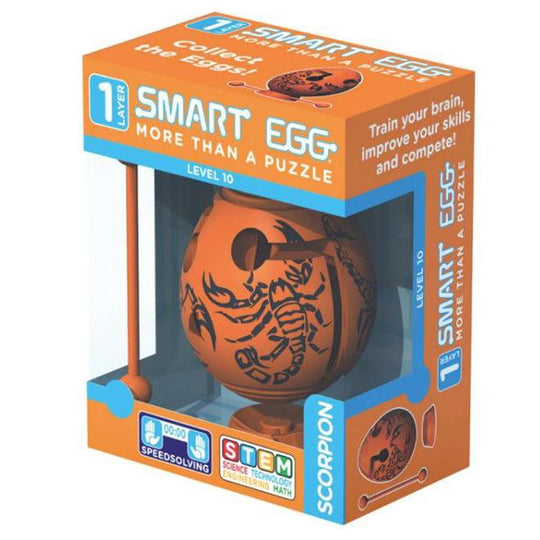 Smart Egg 1 Layer Scorpion Level 10 Brainteaser Puzzle