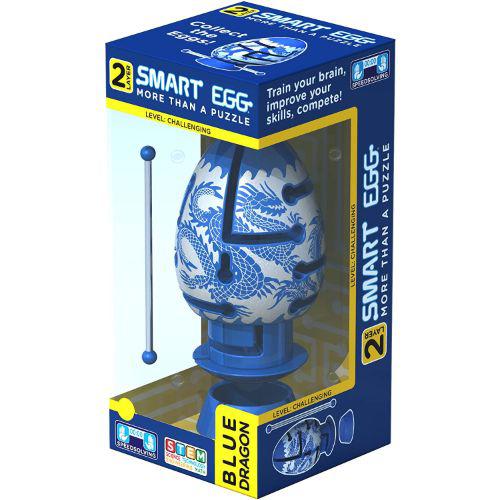 Smart Egg Blue Dragon 3D Maze Brainteaser Puzzle