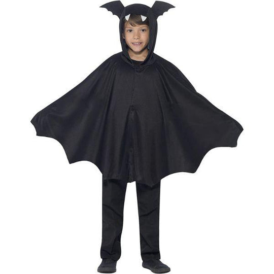 Smiffys Bat Cape Child Unisex Fancy Dress Costume Accessory