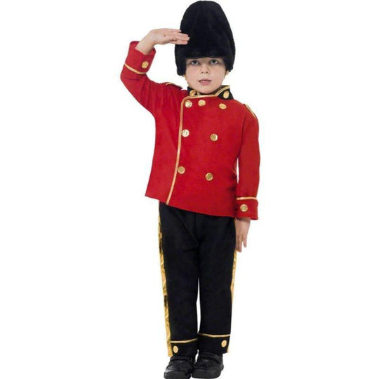 Smiffys Busby Guard Boy's Fancy Dress Costume
