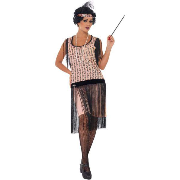 20s Coco Flapper Costume, Pink Wholesale