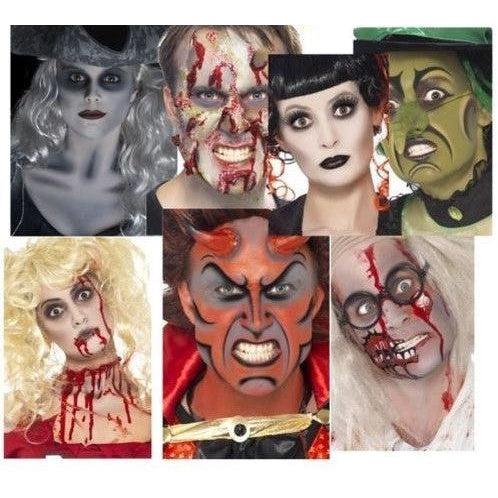 Smiffys Costume & Stage Make-Up FX Greasepaint Halloween Fancy Dress Accessory