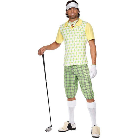Smiffys Gone Golfing Men's Fancy Dress Costume