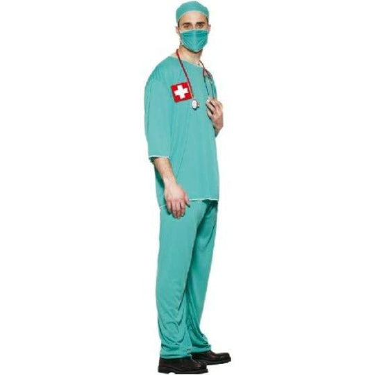 Smiffys Hospital Surgeon Men's Fancy Dress Costume