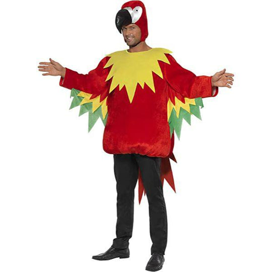 Smiffys Parrot Men's Animal Fancy Dress Costume