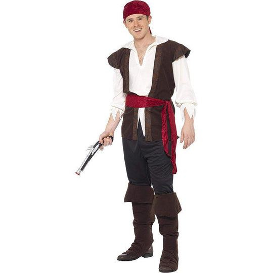Smiffys Pirate Men's Fancy Dress Costume