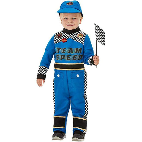 Smiffy's Racing Car Driver Child Fancy Dress Costume
