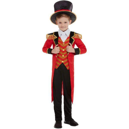 Smiffys Ringmaster Boy's Circus Fancy Dress Costume