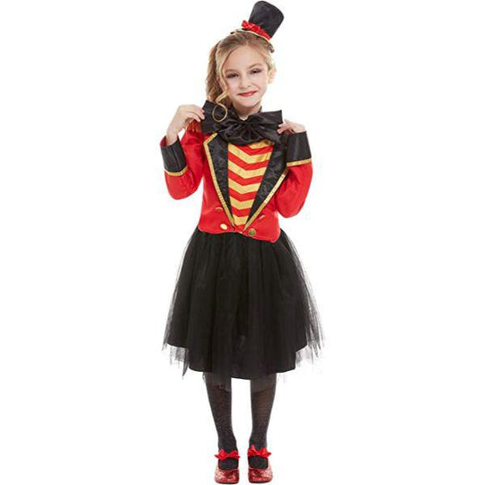 Smiffys Ringmaster Girl's Circus Fancy Dress Costume