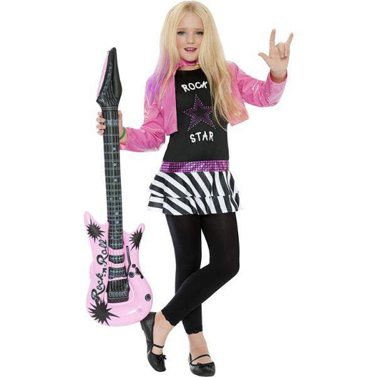 Smiffys Rockstar Glam Girl's Fancy Dress Costume