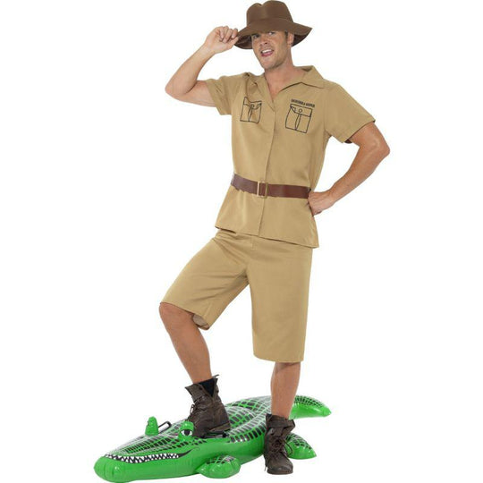 Smiffys Safari Man Men's Fancy Dress Costume