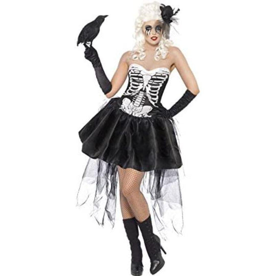 Smiffys Skelly Von Trap Women's Fancy Dress Costume