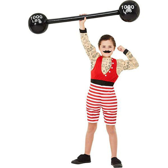 Smiffys Strongman Boy's Circus Fancy Dress Costume