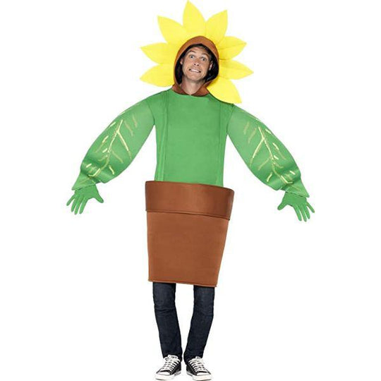 Smiffys Sunflower Adult Unisex Fancy Dress Costume