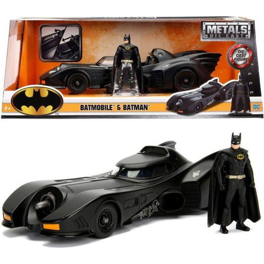Smoby Batman 1989 Batmobile 1:24 Scale Vehicle & Figure