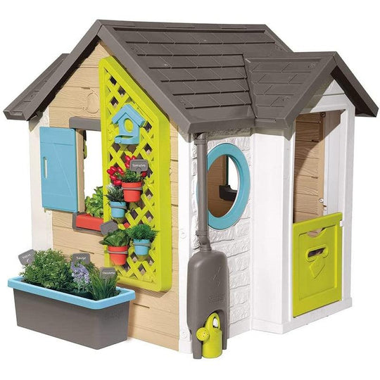 Smoby Kids Garden Playhouse with 15 Accessories