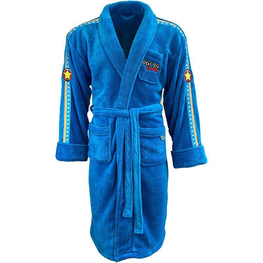 Sonic the Hedgehog Go Faster Bathrobe Men's Dressing Gown