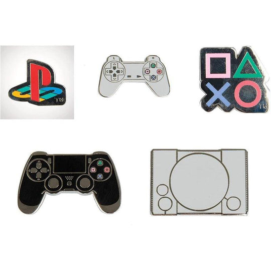 Sony Playstation Official Enamel Brooch Novelty Pin Badges Merchandise
