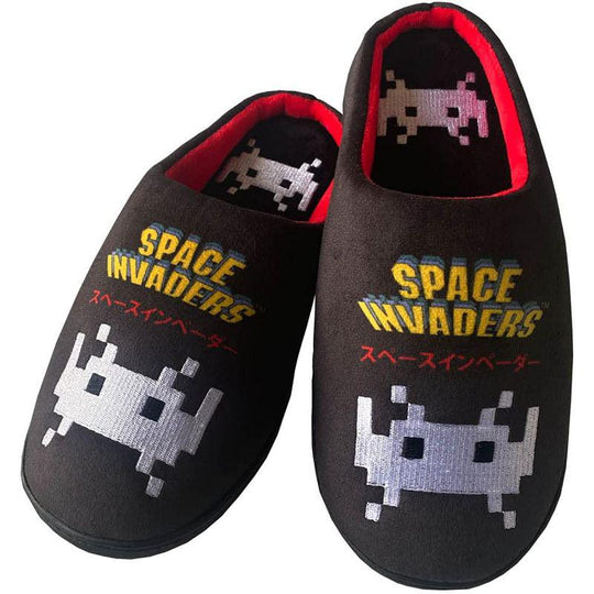 Space Invaders Men's Mule Slippers UK 8-10