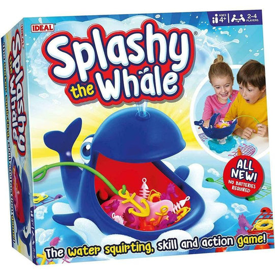 Splashy The Whale Game Family - The Water Squirting, Skill And Action Game!