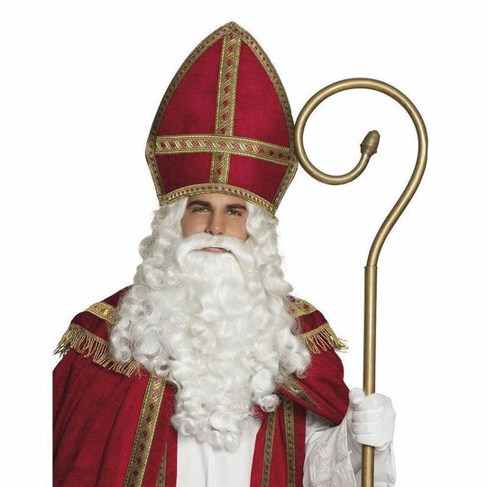 St Nicholas Miter Hat Father Christmas Santa Cardinal Bishop Pope Fancy Dress