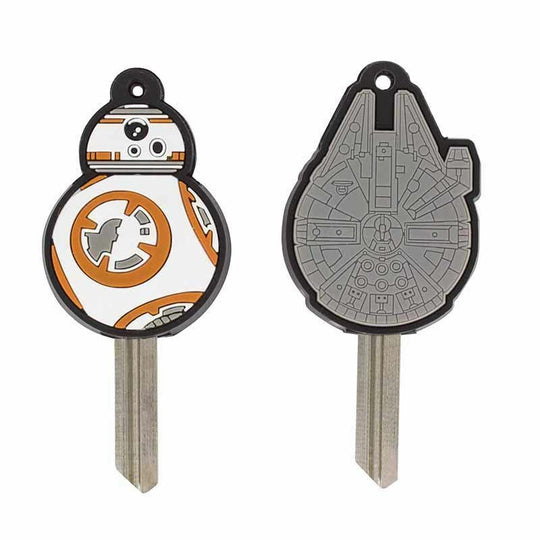 Star Wars Key Covers The Force BB8 Droid & Millenium Falcon