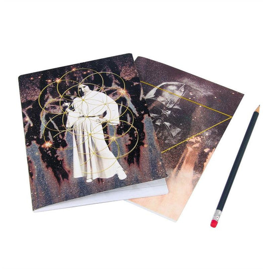 Star Wars Notebooks A5 Lined 40 Page Paper Darth Vader Princess Leia Exercise