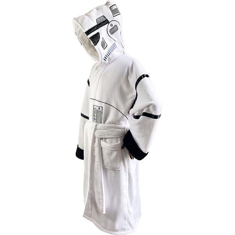 Wars Jedi Robe Yoda Dressing Gown Mens Bathrobe Peignoir Homme