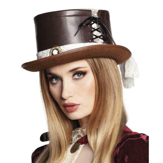 Steambride Steam Punk Top Hat Fancy Dress Costume Accessory