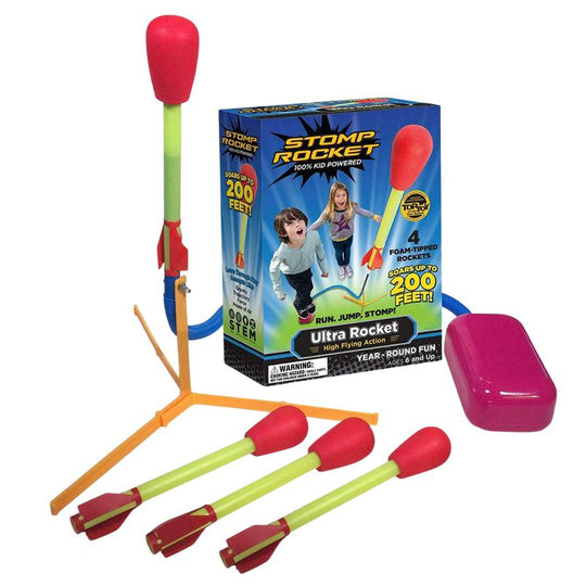 Stomp Rocket Ultra Rocket Kit Flies 200ft High