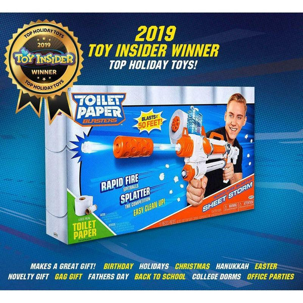 Storm Rapid Fire Toilet Paper Blaster The Online Toy Store