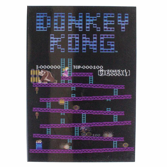 Super Mario Donkey Kong Lenticular 200 Page Lined Notebook Notepad