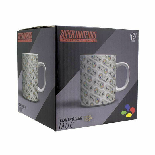 Super Nintendo SNES Controller Mug Gaming Tea Coffee Cup