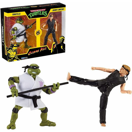 TMNT Cobra Kai 2-Packs Donnie vs Johnny Lawrence