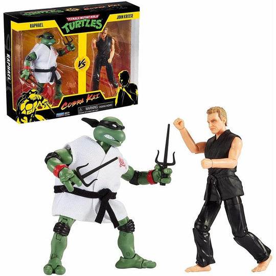 TMNT Cobra Kai 2-Packs Raph vs John Kreese