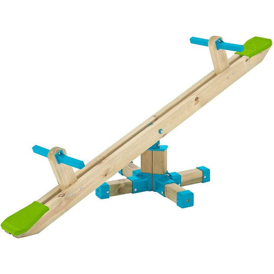 TP Toys Forest Wooden Seesaw Roundabout Playset
