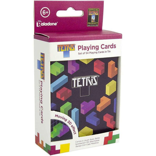 Tetris Lenticular Playing Cards Classic Video Game