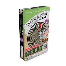 The Crazy Scientist Lab Optical Illusions Science Kit Educational Activity Set