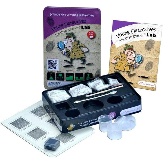 The Crazy Scientist Lab Young Detectives Science Kit Educational Activity Toy