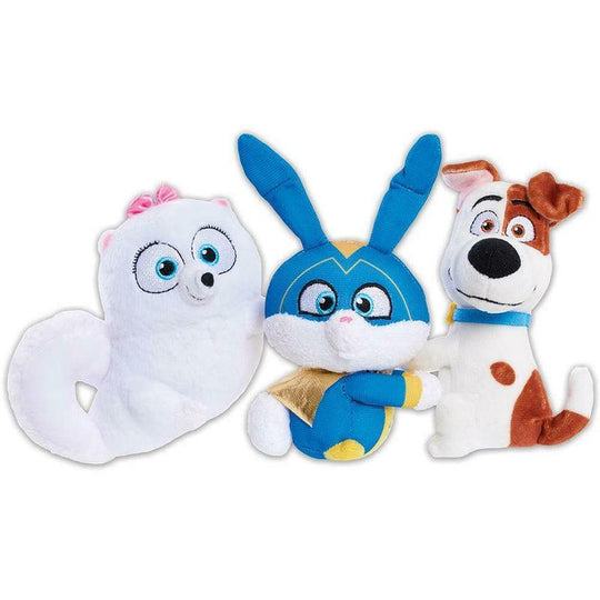 The Secret Lift Of Pets 2 Hang & Chat Plush Toys