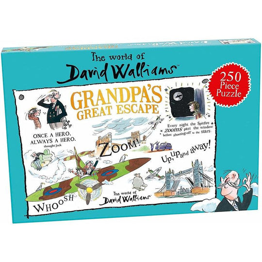 The World of David Walliams Grandpa's Great Escape 250 Piece Jigsaw Puzzle