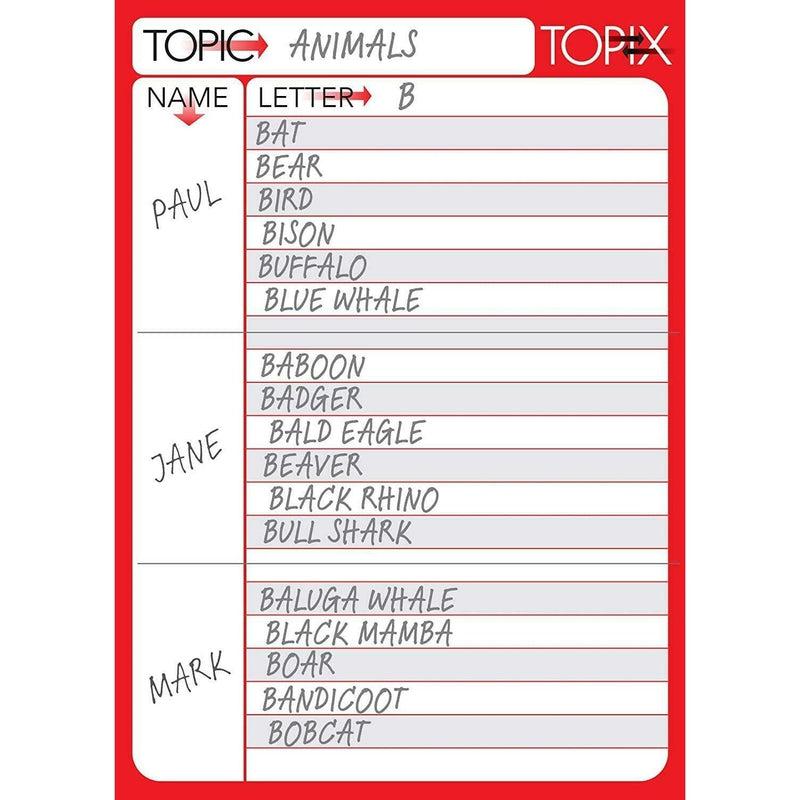 Topix The Fast Thinking Naming Board Game - The Online Toy Store