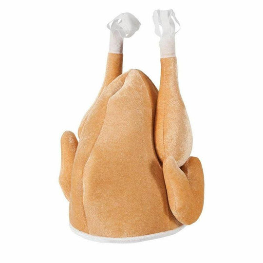 Turkey Christmas Hat Adult Festive Roast Chicken Bird Adult Fancy Dress