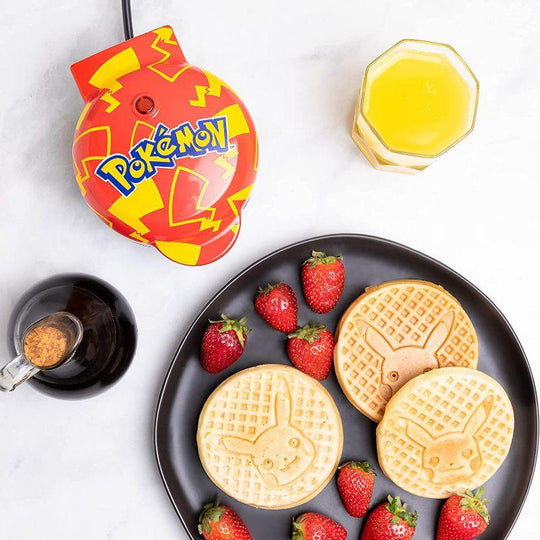 Uncanny Brands Pokémon Pikachu Mini Waffle Maker