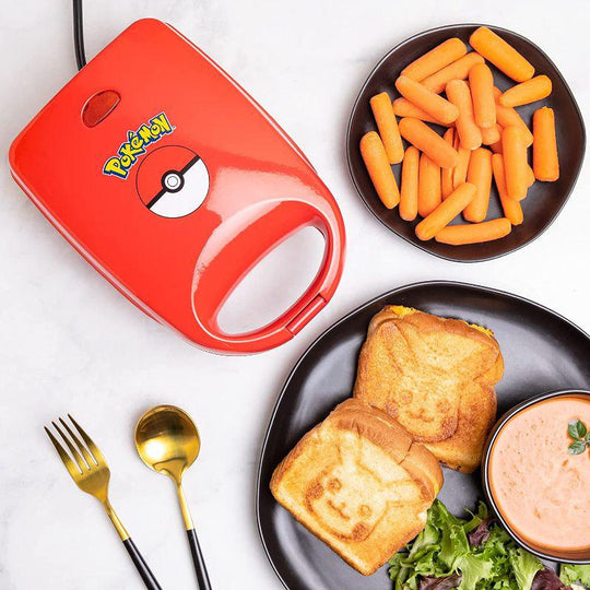 Uncanny Brands Pokémon Pikachu Single Cheese Toastie Maker